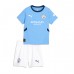 Manchester City Phil Foden #47 Replica Home Minikit 2024-25 Short Sleeve (+ pants)